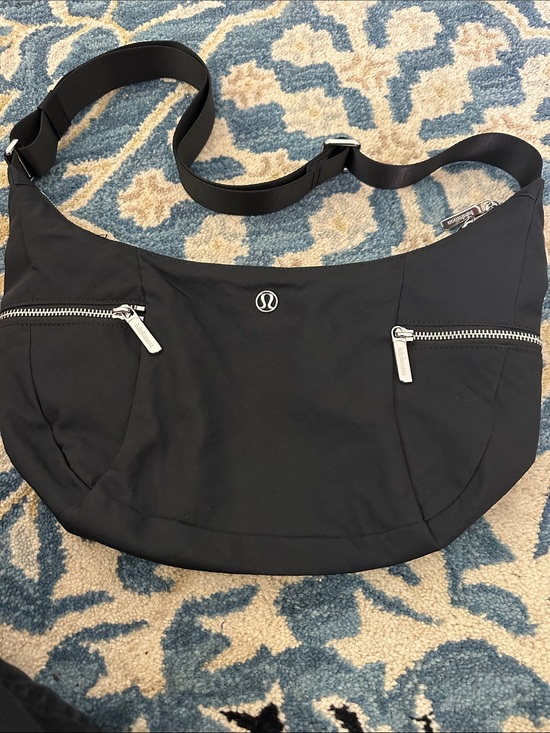 lululemon athletica Handbags - Lululemon athletica Slouchy Sling Bag 6L - 
Metal Hardware (silver tone)